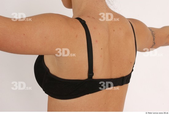 Whole Body Back Woman Underwear Athletic Studio photo references