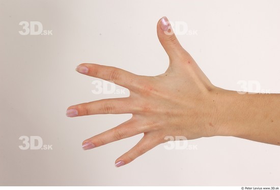 Hand Whole Body Woman Athletic Studio photo references