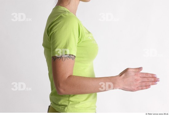 Arm Whole Body Woman Animation references Casual Athletic Studio photo references