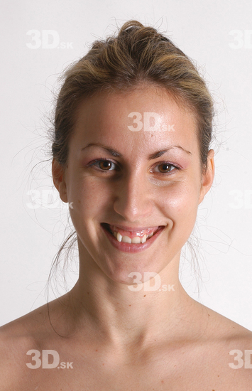 Face Whole Body Emotions Woman Athletic Studio photo references