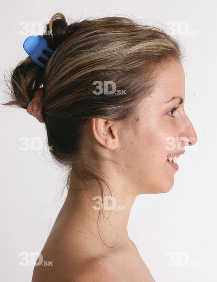 Face Whole Body Phonemes Woman Athletic Studio photo references