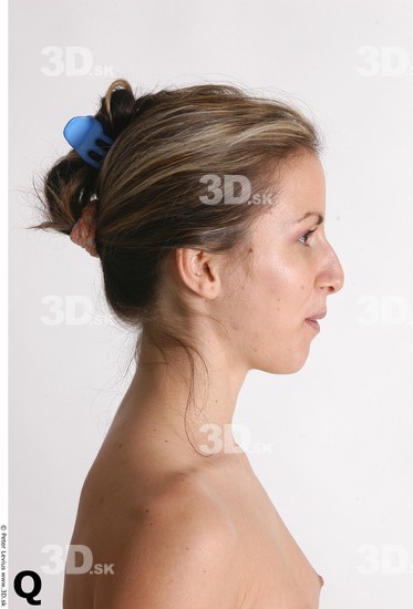 Face Whole Body Phonemes Woman Athletic Studio photo references