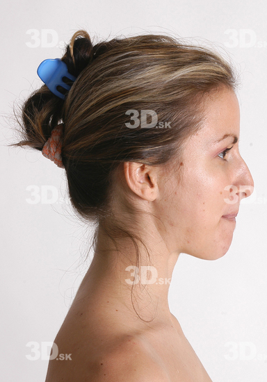 Face Whole Body Phonemes Woman Athletic Studio photo references