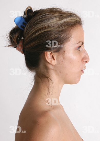 Face Whole Body Phonemes Woman Athletic Studio photo references