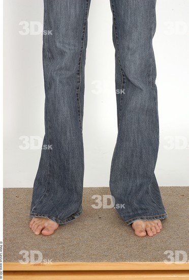 Calf Whole Body Woman Casual Slim Studio photo references