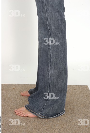 Calf Whole Body Woman Casual Slim Studio photo references