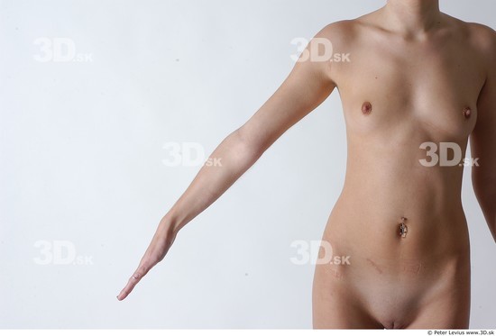 Arm Woman Animation references White Nude Slim