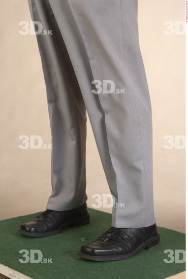 Calf Whole Body Man Formal Average Studio photo references