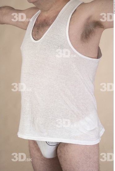 Upper Body Whole Body Man Underwear Average Studio photo references