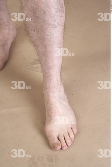 Foot Whole Body Man Nude Average Studio photo references