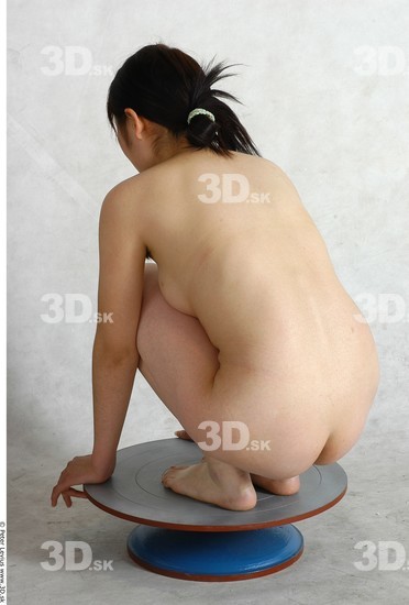 Whole Body Phonemes Woman Asian Nude Slim Studio photo references