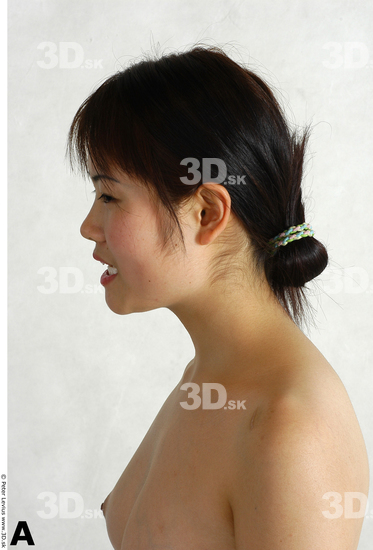 Face Whole Body Phonemes Woman Asian Nude Slim Studio photo references