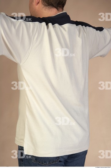 Upper Body Whole Body Man Casual Overweight Studio photo references