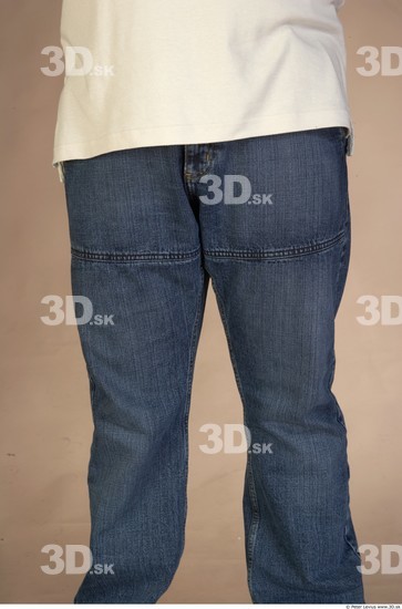 Thigh Whole Body Man Casual Overweight Studio photo references