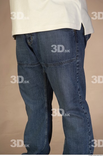 Thigh Whole Body Man Casual Overweight Studio photo references