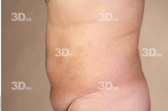 Belly Whole Body Man Nude Overweight Studio photo references