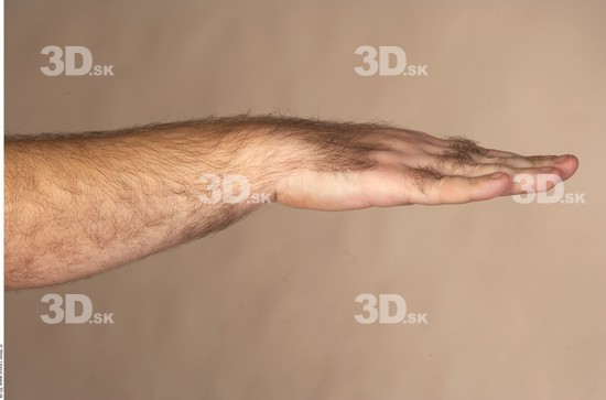 Hand Whole Body Man Overweight Studio photo references