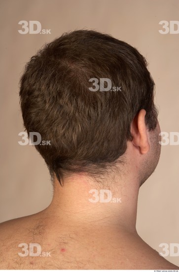 Whole Body Head Man Overweight Studio photo references