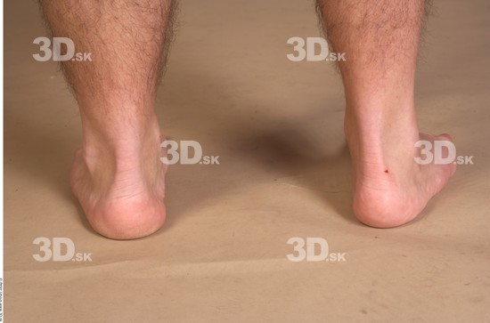 Foot Whole Body Man Nude Overweight Studio photo references