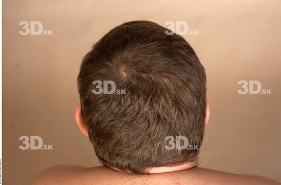 Whole Body Head Man Overweight Studio photo references