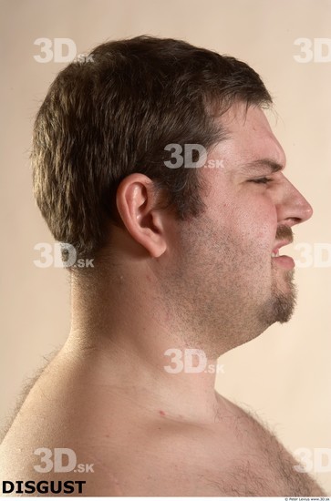 Face Emotions Man White Overweight