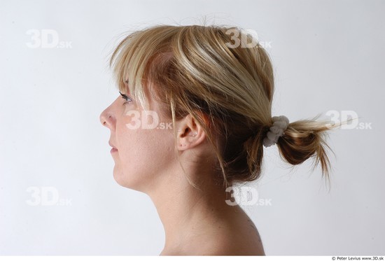 Whole Body Head Woman Nude Average Studio photo references