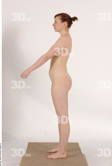 Whole Body Woman Nude Average Chubby Studio photo references