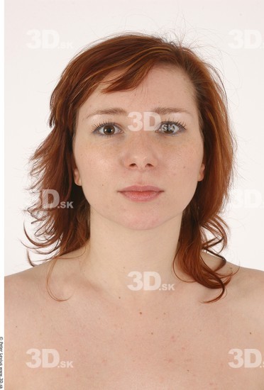 Whole Body Head Woman Average Chubby Studio photo references