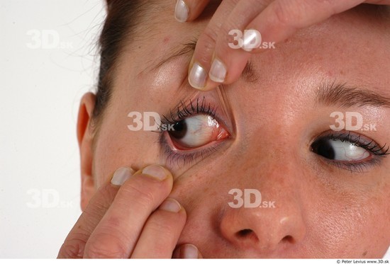 Eye Whole Body Woman Average Chubby Studio photo references