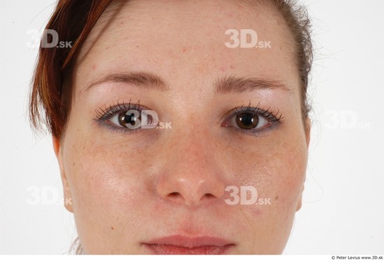 Eye Whole Body Woman Average Chubby Studio photo references