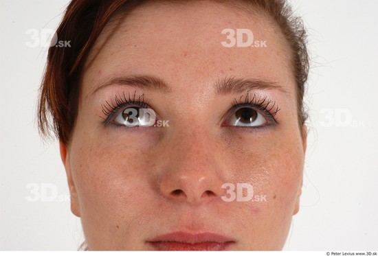 Eye Whole Body Woman Average Chubby Studio photo references