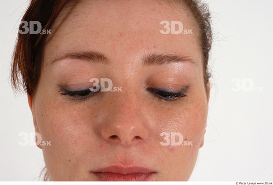 Eye Whole Body Woman Average Chubby Studio photo references