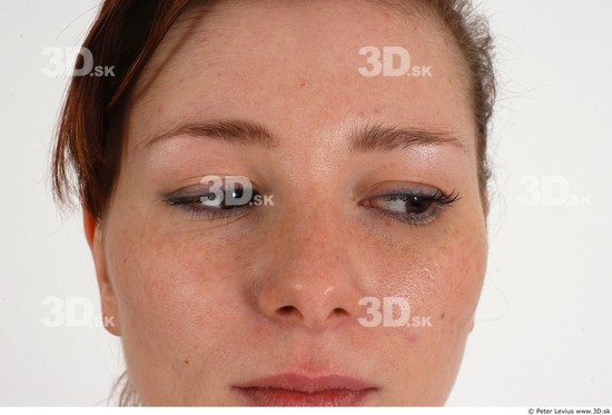 Eye Whole Body Woman Average Chubby Studio photo references