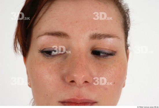 Eye Whole Body Woman Average Chubby Studio photo references