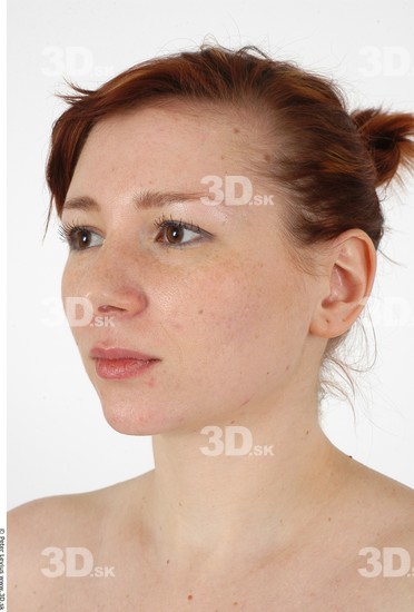 Whole Body Head Woman Average Chubby Studio photo references