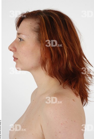 Whole Body Head Woman Average Chubby Studio photo references