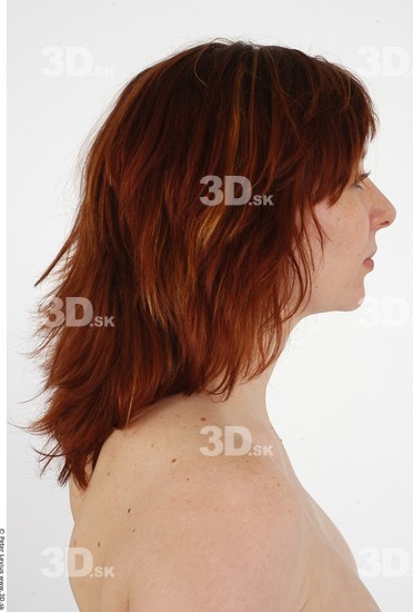 Whole Body Head Woman Average Chubby Studio photo references