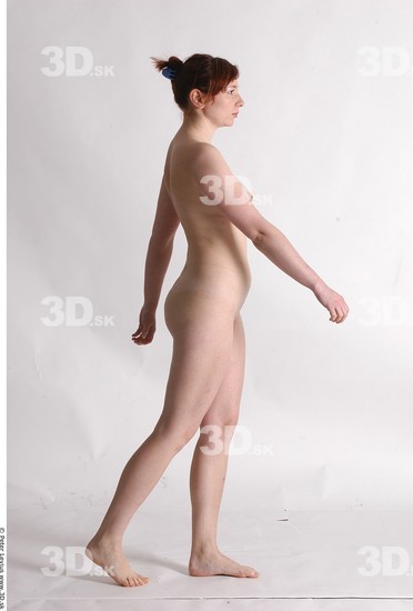 Whole Body Woman Animation references White Nude Average