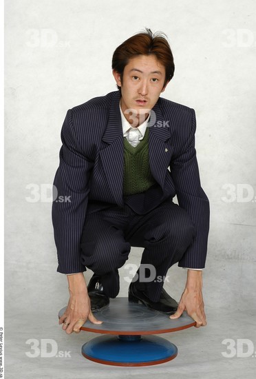 Whole Body Man Asian Formal Slim Studio photo references