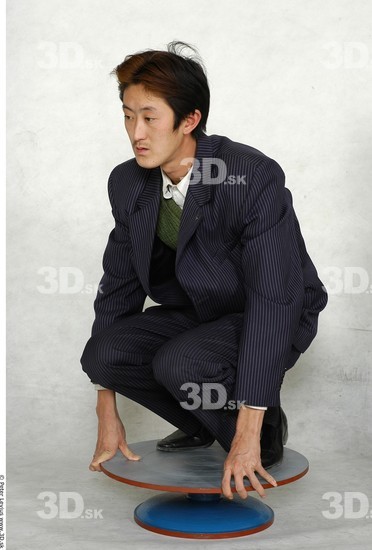 Whole Body Man Asian Formal Slim Studio photo references