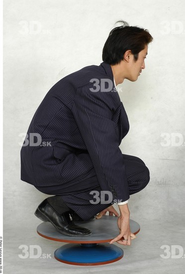 Whole Body Man Asian Formal Slim Studio photo references