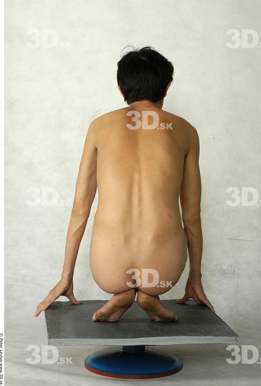 Whole Body Man Asian Nude Slim Studio photo references