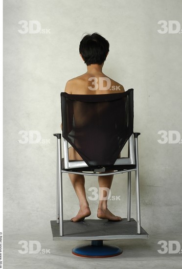 Whole Body Man Artistic poses Asian Nude Slim Studio photo references