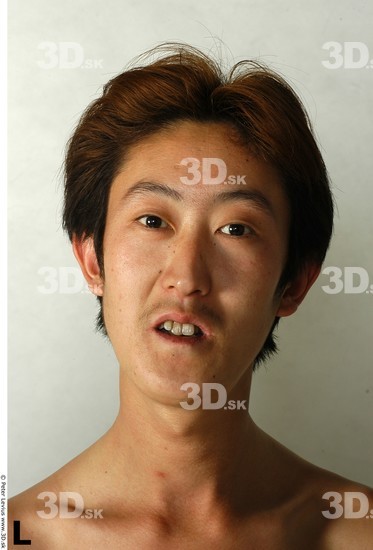 Face Whole Body Phonemes Man Asian Slim Studio photo references