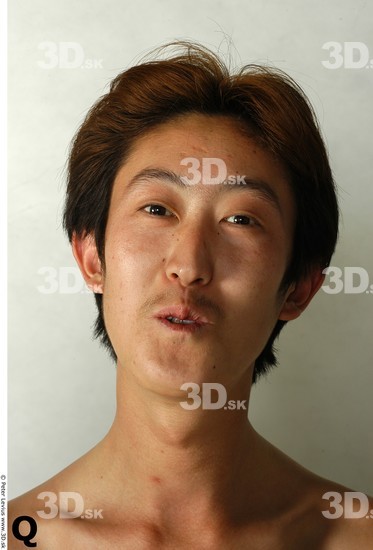 Face Whole Body Phonemes Man Asian Slim Studio photo references