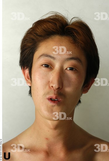 Face Whole Body Phonemes Man Asian Slim Studio photo references