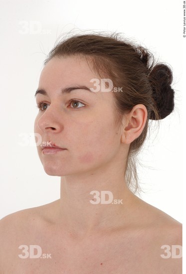 Whole Body Head Emotions Woman Artistic poses Chubby Studio photo references