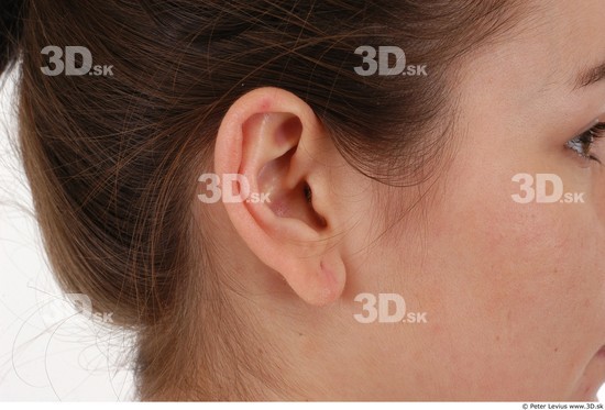 Ear Whole Body Emotions Woman Artistic poses Chubby Studio photo references