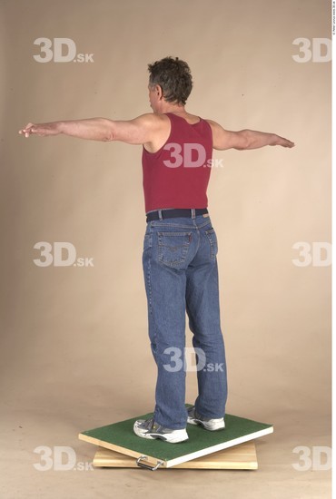 Whole Body Man T poses Casual Average Studio photo references