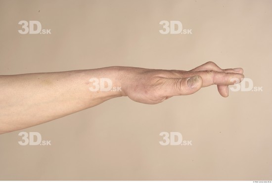 Hand Whole Body Man Average Studio photo references